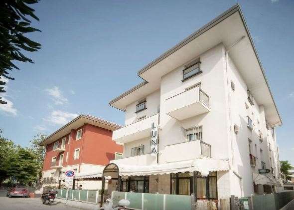 Hotel Luna Rimini Eksteriør bilde